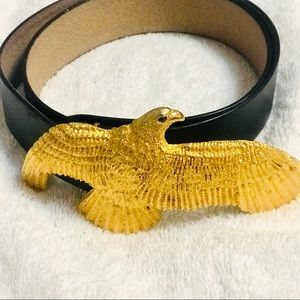 Margarita Barrera Signed Eagle Belt & Buckle